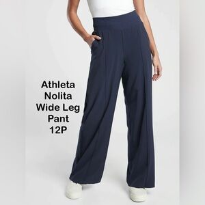 Athleta Nolita Wide Leg Pant 12P